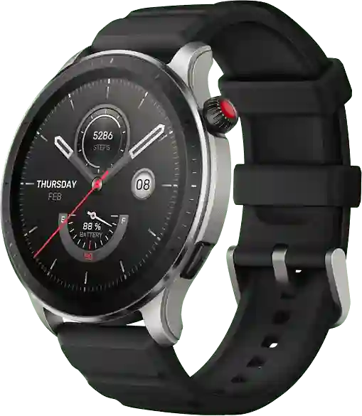 Amazfit GTR 4 smartwatch, Aluminium behuizing, 46 mm