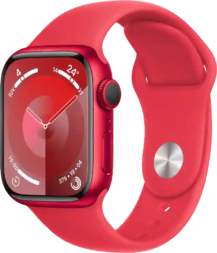 Apple Watch Series 9 GPS, Aluminium behuizing, 41mm