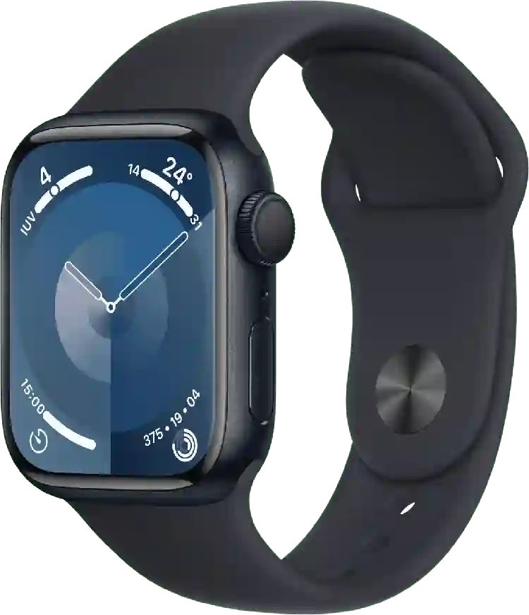 Apple Watch Series 9 GPS, Aluminium behuizing, 41mm