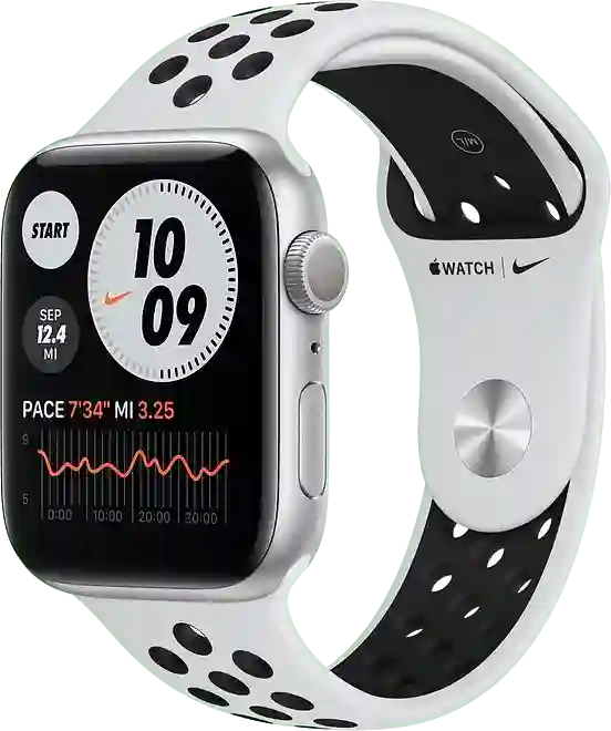 Apple Watch Nike Series 6 GPS, Aluminium behuizing, 40mm