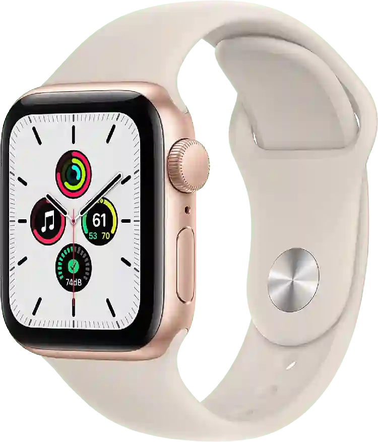 Apple Watch SE GPS, Aluminium behuizing, 40mm
