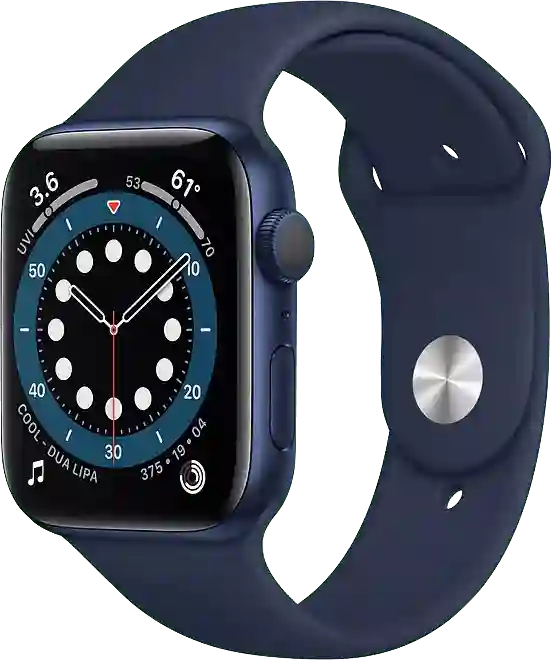 Apple Watch Series 6 GPS, Aluminium behuizing, 40mm