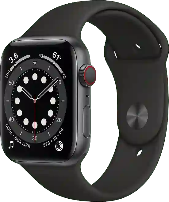 Apple Watch Series 6 GPS + Cellular, Aluminium behuizing, 40mm