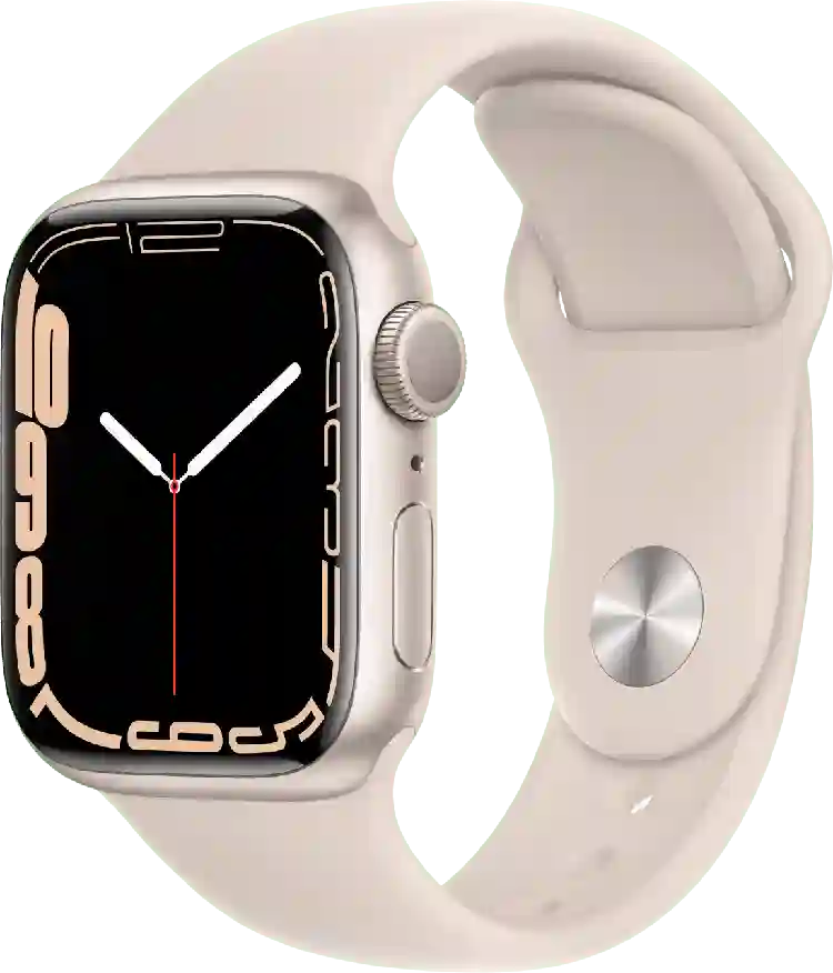 Apple Watch Series 7 GPS, Aluminium behuizing, 41mm