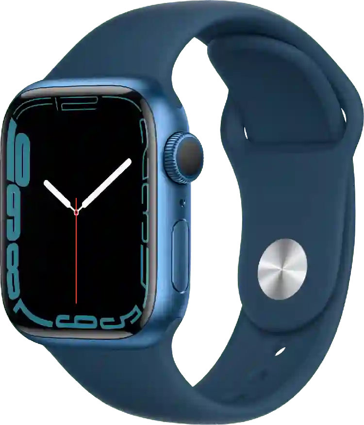 Apple Watch Series 7 GPS, Aluminium behuizing, 41mm