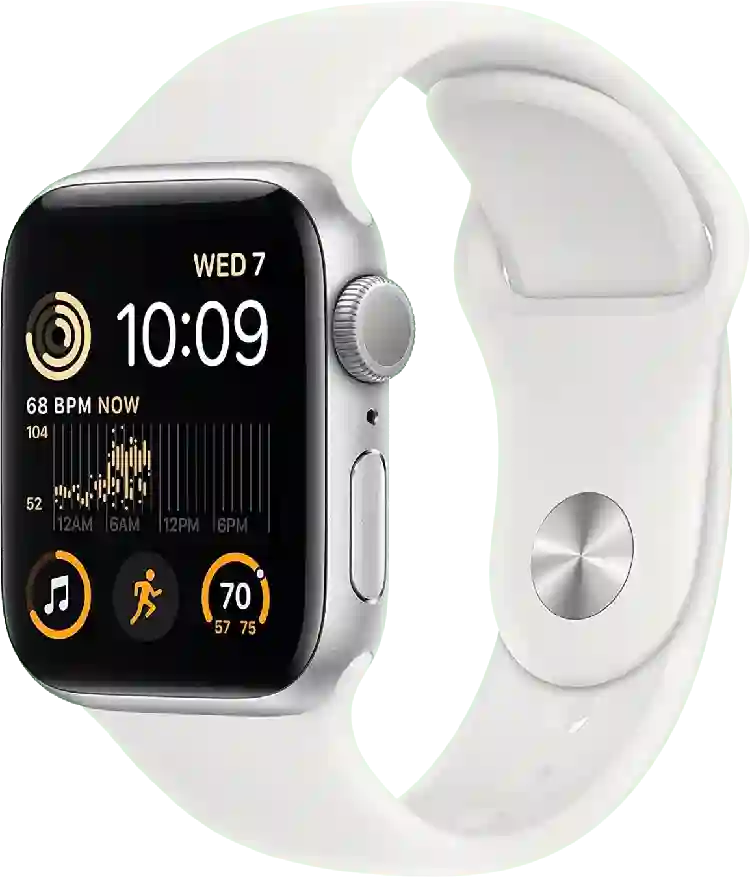 Apple Watch SE (2022) GPS, Aluminium behuizing, 40mm