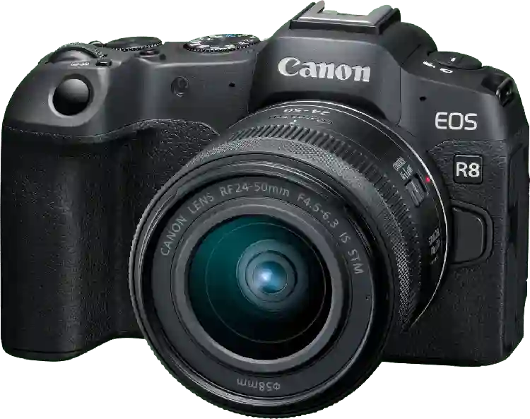 Canon EOS R8 + RF 24-50mm f/4,5-6,3 IS STM, Camera kit