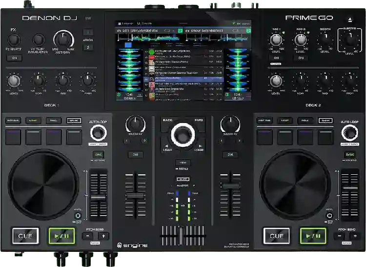 Denon Dj Prime Go Mobile 2-decks Smart DJ-controller