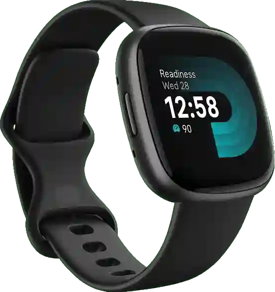 Fitbit Versa 4 smartwatch, Aluminium behuizing, 40mm