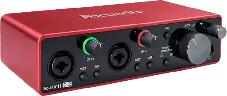 Focusrite Scarlett 2I2 (3rd Gen) Audio Interface