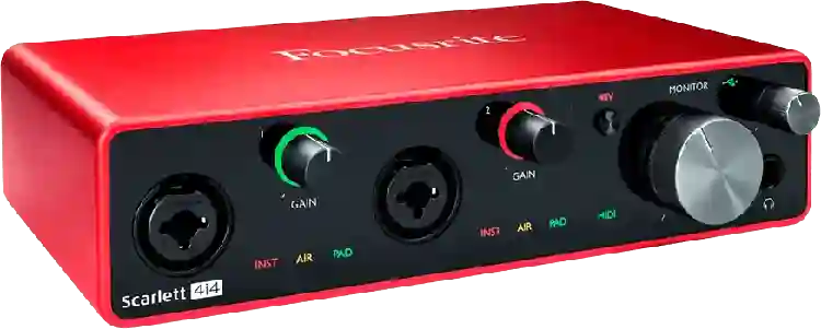 Focusrite Scarlett 4i4 (3rd Gen) Audio Interface