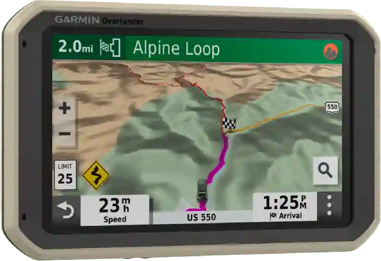 Garmin Overlander GPS All-Terrain Navigation