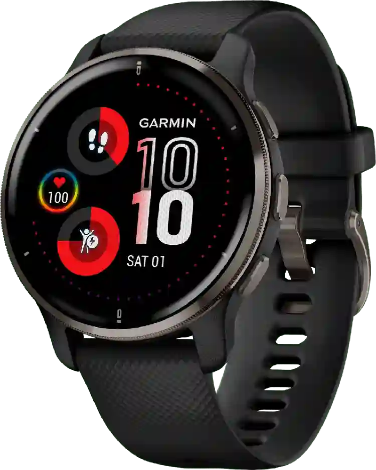 Garmin Venu 2 Plus smartwatch, versterkte polymeerkoffer, 43 mm