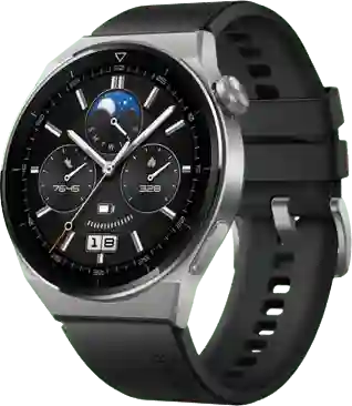 Huawei GT 3 pro smartwatch, titanium behuizing, 46mm