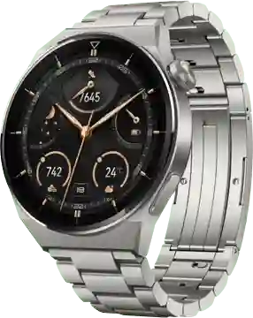 Huawei GT 3 pro smartwatch, titanium behuizing, 46mm