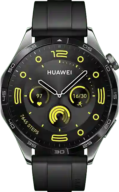 Huawei GT4 smartwatch, roestvrijstalen kast, 46 mm