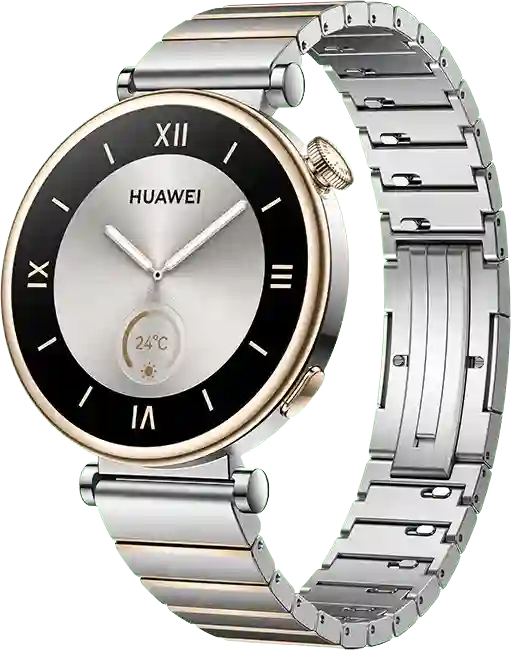 Huawei GT4 smartwatch, roestvrijstalen kast, 41 mm