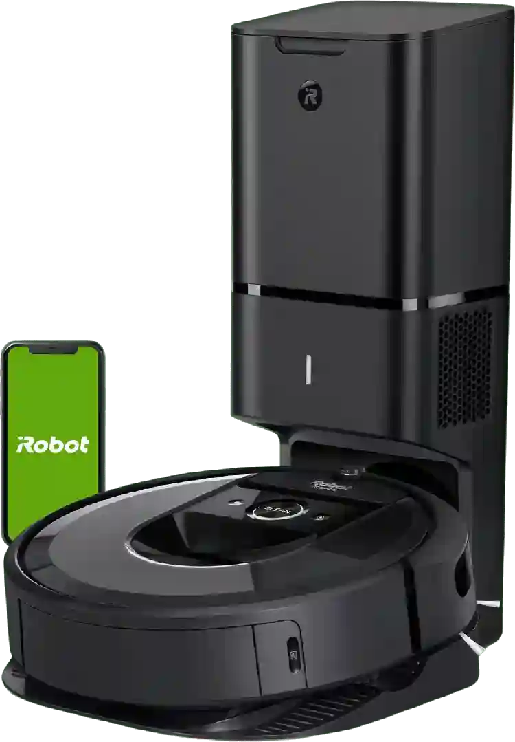 iRobot Roomba i7+ Vacuum Cleaner Robot with Dirt Disposal Station
