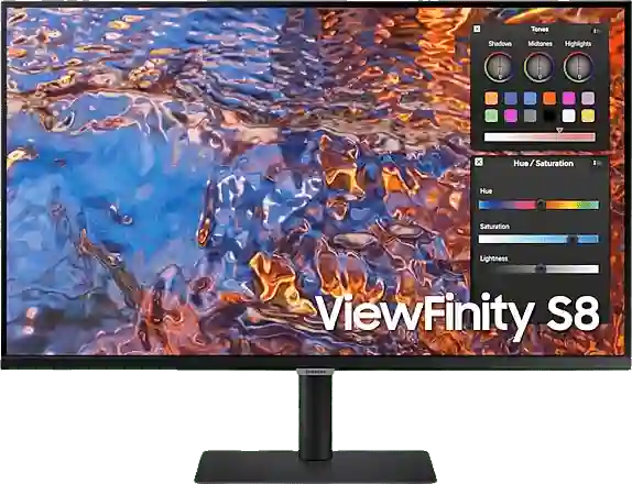 Samsung - 32" UHD Monitor ViewFinity S80 S32B800PXP