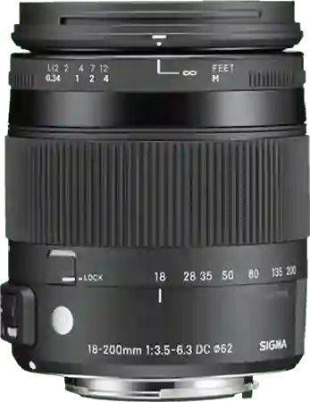 Sigma 18-200 mm f/3,5-6,3 DC OS HSM