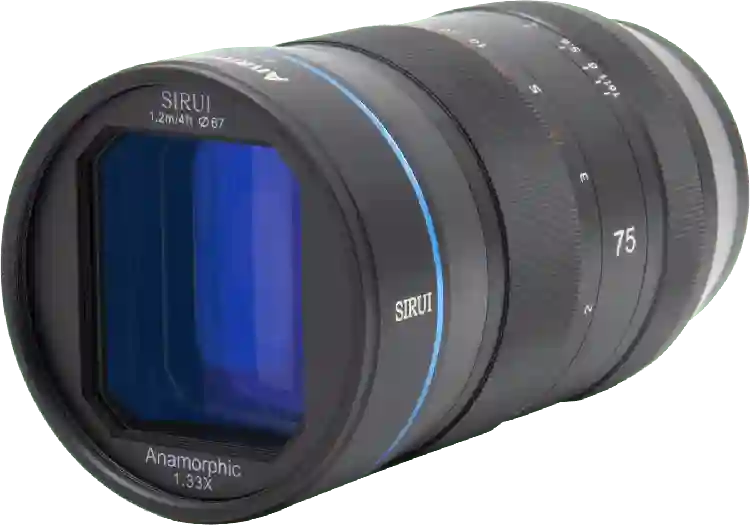 Sirui 75mm f/1.8 1.33X Anamorphic Lens Micro Four Thirds mount