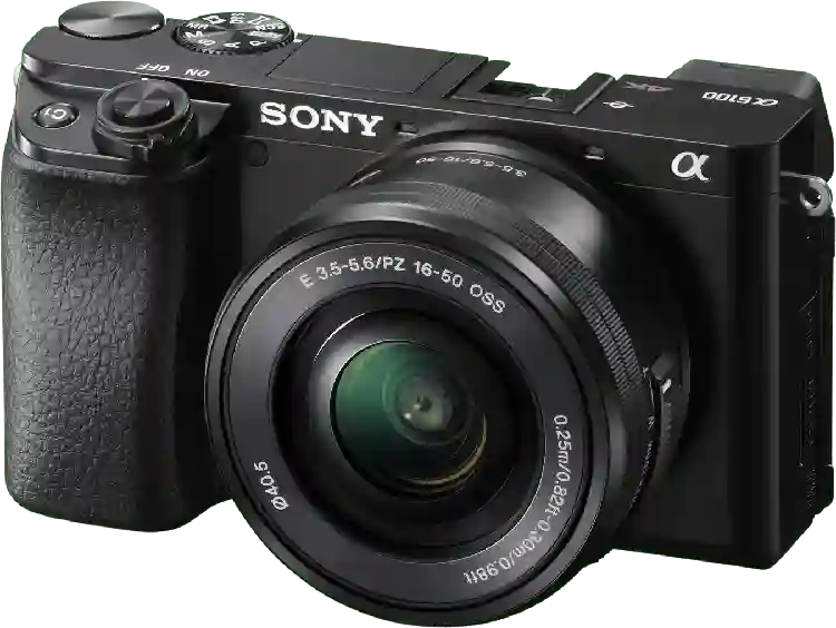 Sony A6100 + 16-50mm 3.5-5.6 OSS PZ, Camera Kit